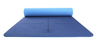 tapis de yoga d'alignement, tapis de yoga avec l'alignement, tapis de yoga avec des lignes d'alignement fournisseur