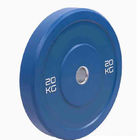full rubber weight plates, Color rubberized full rubber barbell disc, full rubber color weightlifting plates fournisseur