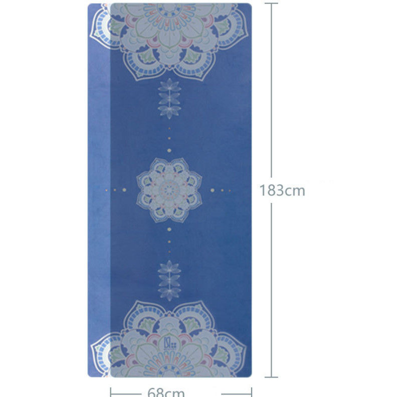 tapis imprimés de yoga, tapis imprimé 6mm, tapis imprimés de yoga d'exercice fournisseur