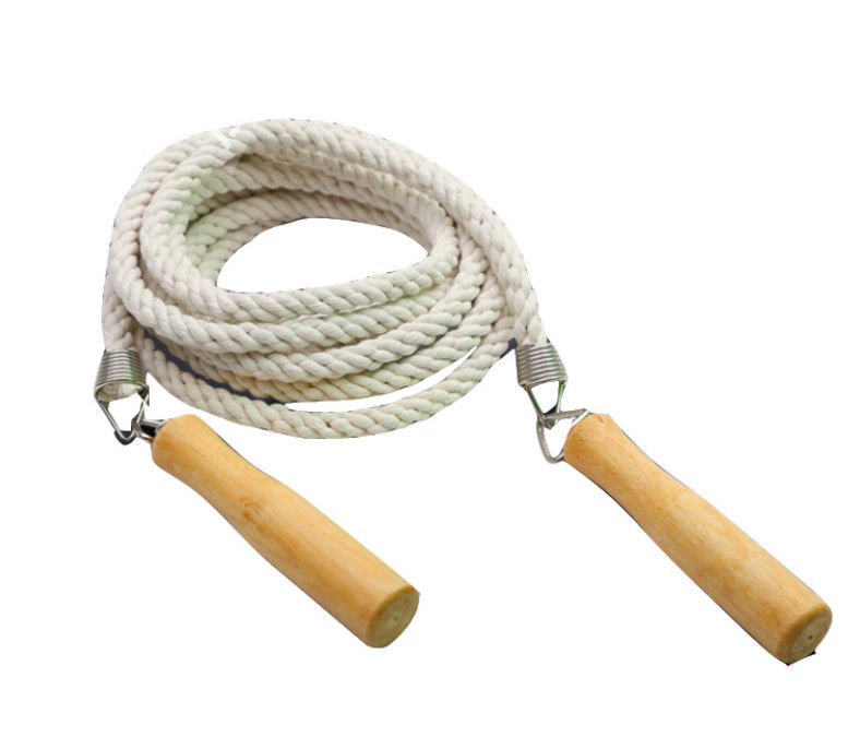 corde à sauter avec la poignée en bois, corde à sauter, Néerlandais de double de corde à sauter fournisseur