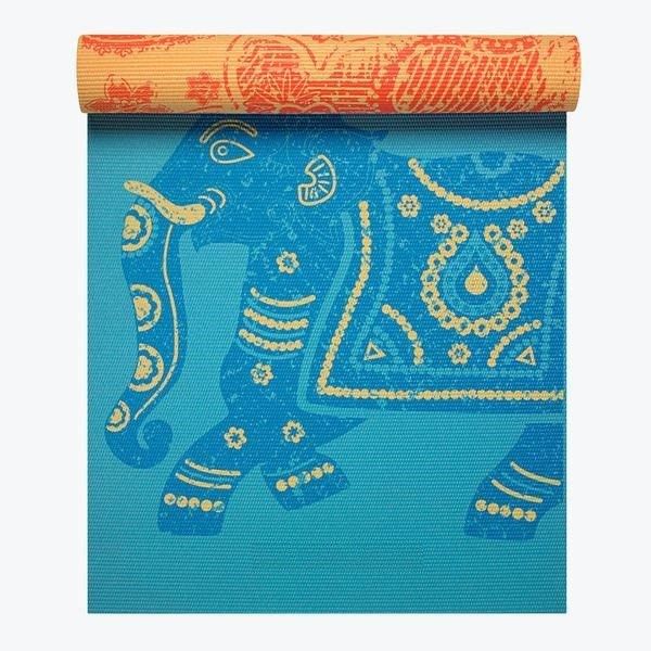 tapis de yoga d'éléphant, tapis de yoga d'impression d'éléphant, tapis réversible de yoga d'éléphant fournisseur