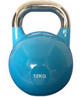 Saupoudrez le poids enduit de Kettlebell de fonte pour la pleine séance d'entraînement de corps et la force formant différentes couleurs fournisseur