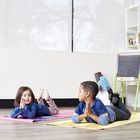tapis de yoga de taille d'enfant, tapis de yoga de taille d'enfant, tapis 4mm, tapis de yoga d'enfant de yoga de PVC pour des enfants fournisseur