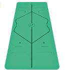 Le meilleur tapis de yoga avec des repères d'alignement, tapis de yoga avec des marqueurs d'alignement, tapis de yoga avec l'alignement fournisseur