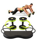 roues d'exercice de vitesse de forme physique de roue de rouleau du double ab d'entraîneur de muscle abdominal fournisseur