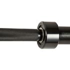 barbell noir de zinc pour les hommes powerlifting et la formation d'haltérophilie, zinc standard de noir de barre de barbell fournisseur