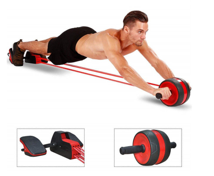 rouleau abdominal d'exercice de rouleau d'exercice d'équipement de rouleau de roue abdominale abdominale d'exercice fournisseur
